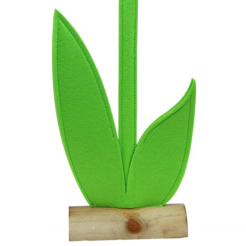 Floristik24 Felt flower pink 64cm