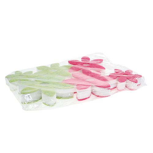 Floristik24 Felt flower mix for hanging Ø15-24cm 6pcs