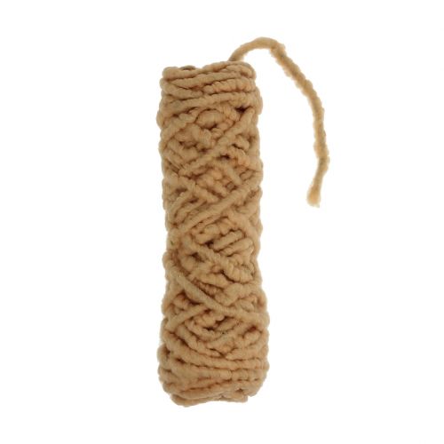 Product Felt cord fleece Mirabell 25m natural