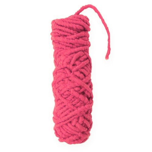 Felt cord fluffy Mirabell 25m pink