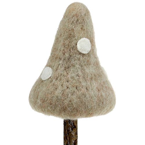 Floristik24 Felt mushrooms toadstools brown ass. 30cm 4pcs