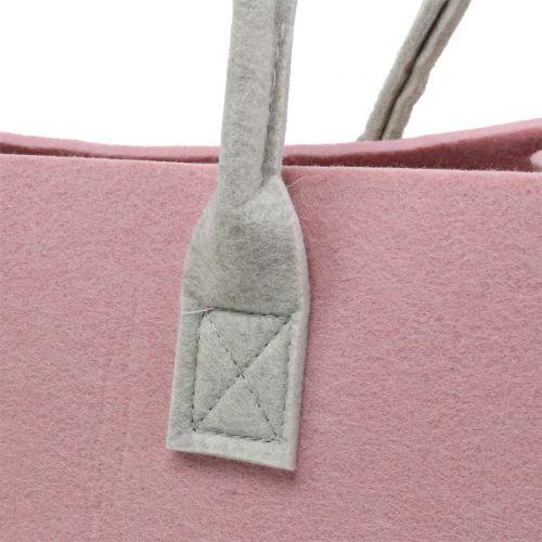 Product Felt bag pink 50cm x 25cm x 25cm