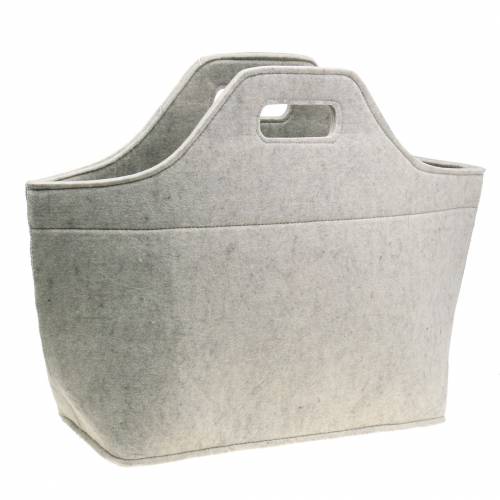 Felt bag gray 43cm x 20cm x 42cm