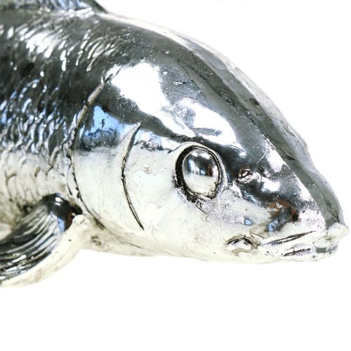 Floristik24 Decorative fish silver 22cm