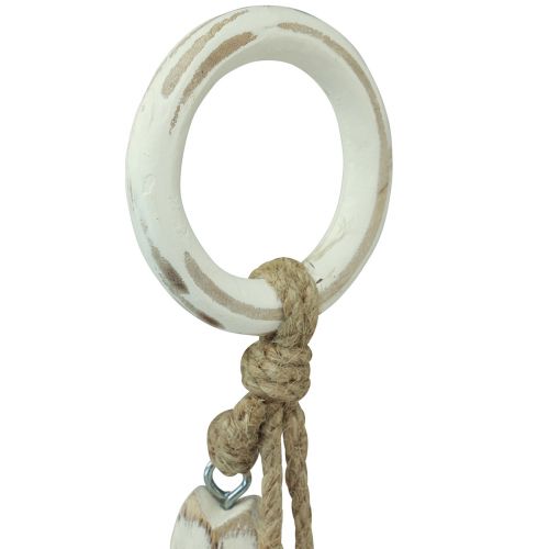 Product Fish made of mango wood for hanging Shabby Chic 19.5/15.5/10cm