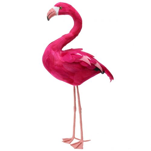 Floristik24 Decorative bird Flamingo Pink H46cm
