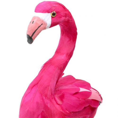 Floristik24 Decorative bird Flamingo Pink H46cm