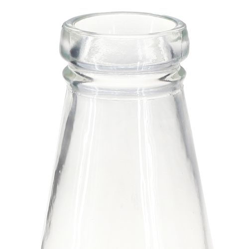 Product Bottles decoration glass bottle bottle vase glass Ø8cm 22cm