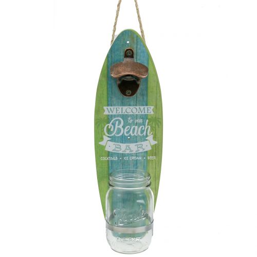 Floristik24 Wall bottle opener "Beach Bar" 36cm x 11cm