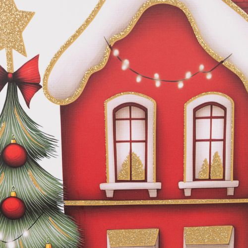 Gift bag bottle Christmas
