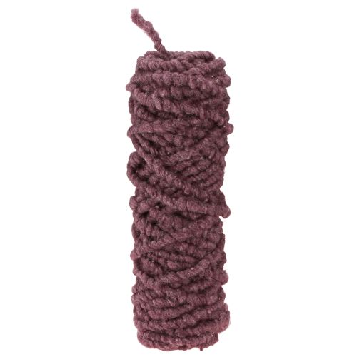 Flausch Mirabell felt cord berry 25m