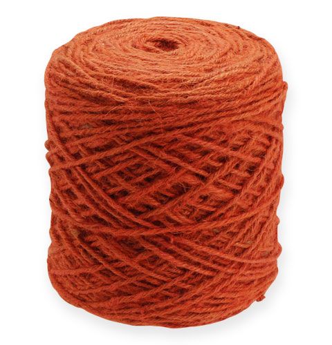 Floristik24 Decorative cord orange 3.5mm 470m
