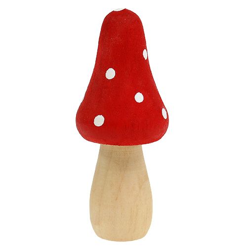 Floristik24 Toadstool made of wood 6cm 12pcs