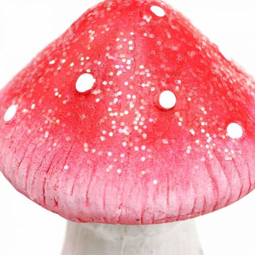 Floristik24 Fly agaric deco-plugs autumn flower plugs assorted H6 / 7cm 6pcs