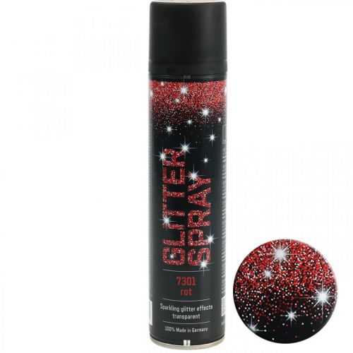 Glitter Spray Red 400ml