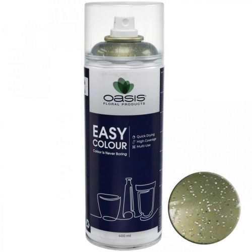 Floristik24 Glitter Spray Gold for Crafting Color Spray 400ml