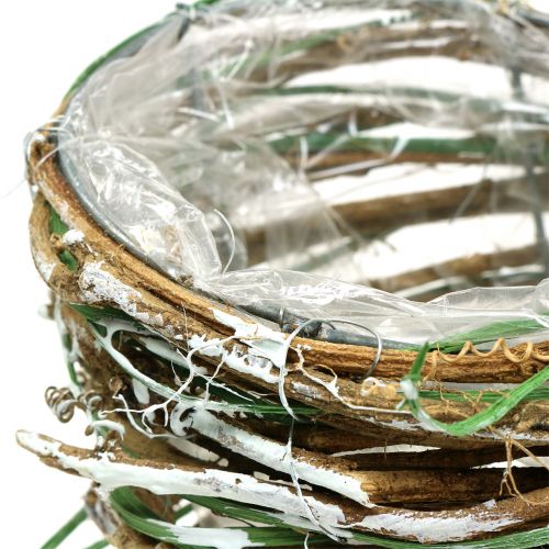 Floristik24 Willow plant cornucopia H20cm