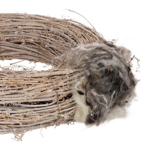 Sheep wool decorative natural