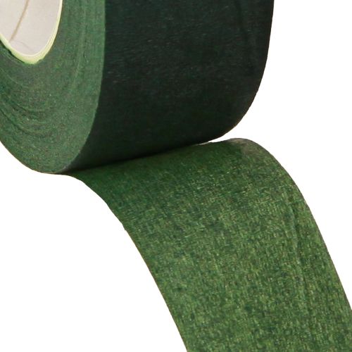Floristik24 Floral Tape Flower Ribbon Wrapping Tape Green 25mm 6 pcs