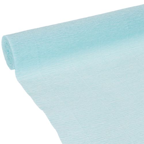 Florist crepe paper 50x250cm blue for decoration