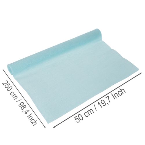 Florist crepe paper 50x250cm blue for decoration | Floristik24.ie