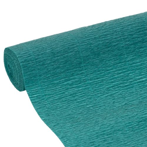 Florist crepe paper, blue, roll 50x250cm