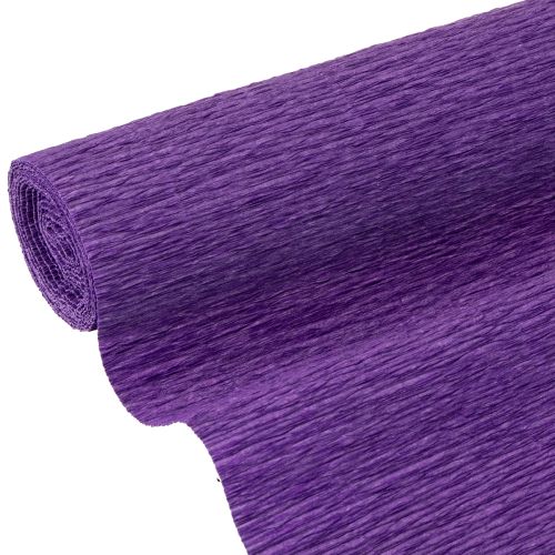 Product Florist crepe paper dark purple 50x250cm