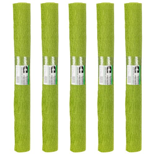 Product Florist crepe paper florist crepe grass green 50×250cm 5pcs