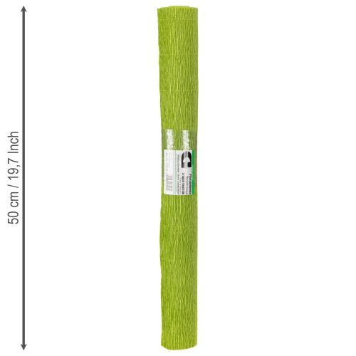 Product Florist crepe paper florist crepe grass green 50×250cm 5pcs