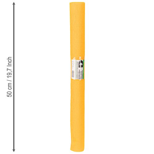 Product Florist crepe paper florist crepe sun yellow 50×250cm 5 pieces