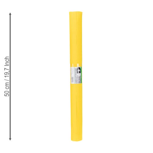 Product Florist Crepe Paper Yellow 50x250cm