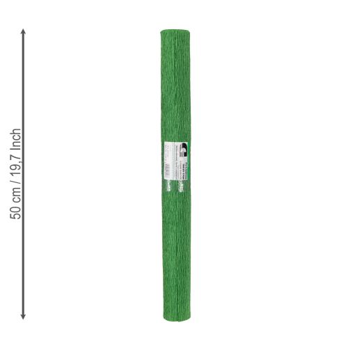 Product Florist crepe paper green 50x250cm
