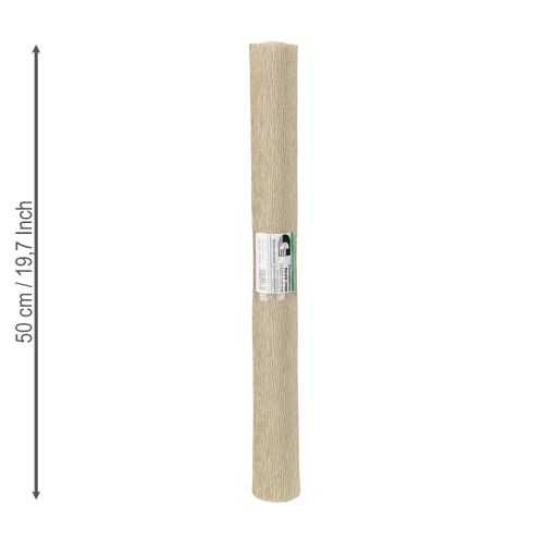 Product Florist crepe paper nature 50x250cm
