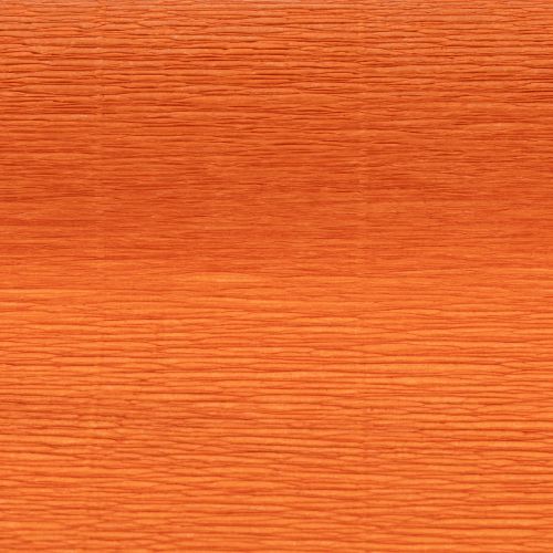 Florist crepe paper, orange roll, 50x250cm | Floristik24.ie