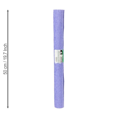 Product Florist crepe paper violet 50x250cm