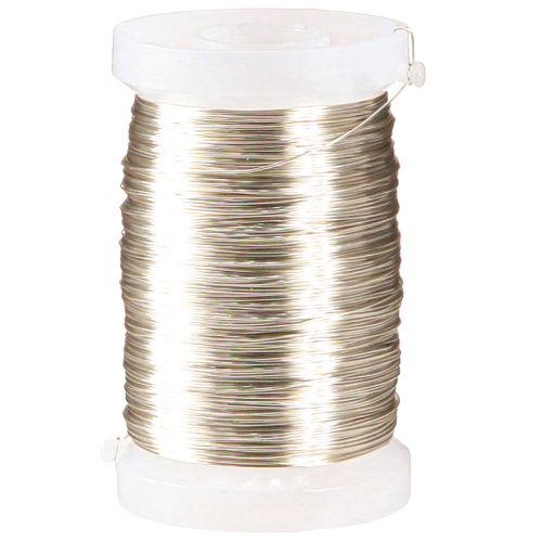 Floristik24 Florist wire myrtle wire champagne 0.30mm 100g 3 pcs