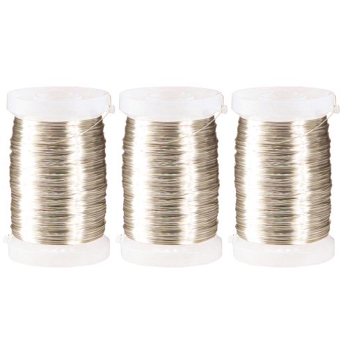 Product Florist wire myrtle wire champagne 0.30mm 100g 3 pcs