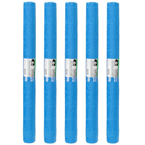 Product Florist crepe paper for floristry blue 50×250cm 5 pieces