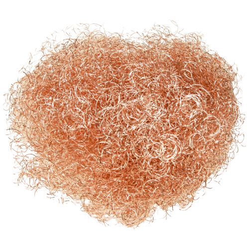 Flower Hair Tinsel Copper 50g