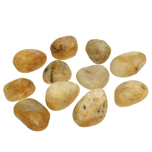 River pebbles amber 5kg