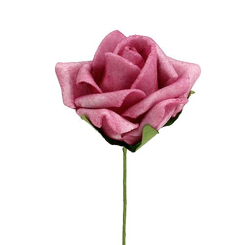 Product Foam Rose Ø4.5cm Erika 36 pcs