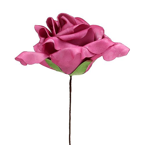 Floristik24 Foam Rose Erika Ø15cm 4 pcs