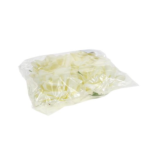 Product Foam Roses Cream Ø15cm 4 pcs