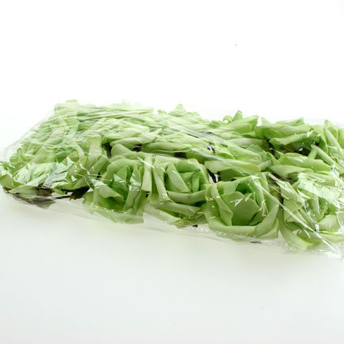 Floristik24 Foam Rose Ø 8cm Green 18 pcs