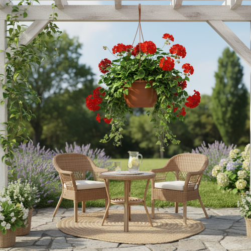 Product Hanging basket Ø25cm terracotta