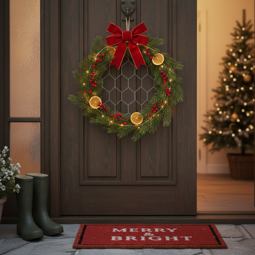 Product Decorative metal raffia hanging rings, Ø20cm, 4 pieces, boho wall decoration, window decoration