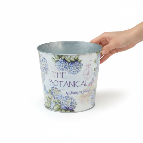 Product Metal planter for hydrangea, Ø24cm H21cm