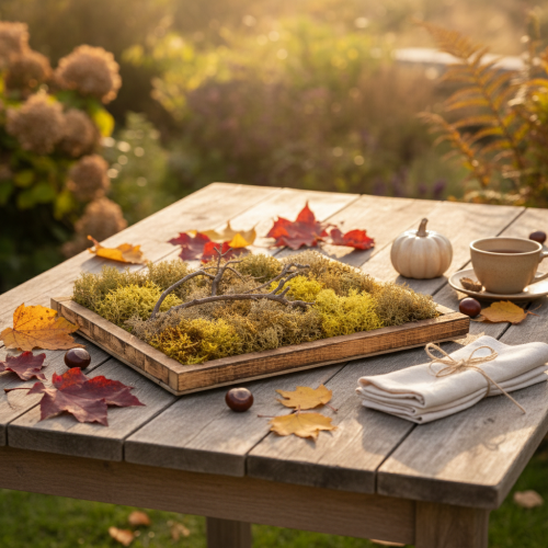 Product Moss picture, real moss picture with frame, preserved, 40×30cm