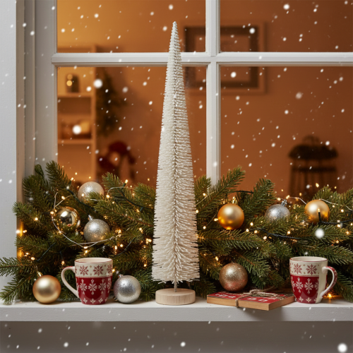Artificial decorative Christmas tree, table Christmas tree, 60cm | Floristik24.ie