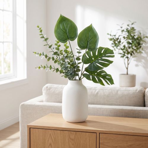 Philodendron artificial tree friend artificial plants green 48cm | Floristik24.ie